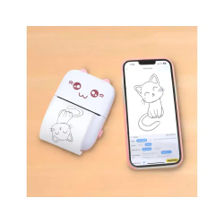 Mini impresora funny termica pink