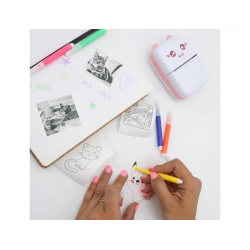 Mini impresora funny termica pink