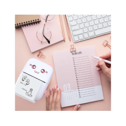 Mini impresora funny termica pink