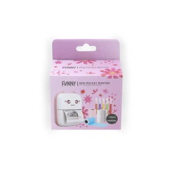 Mini impresora funny termica pink