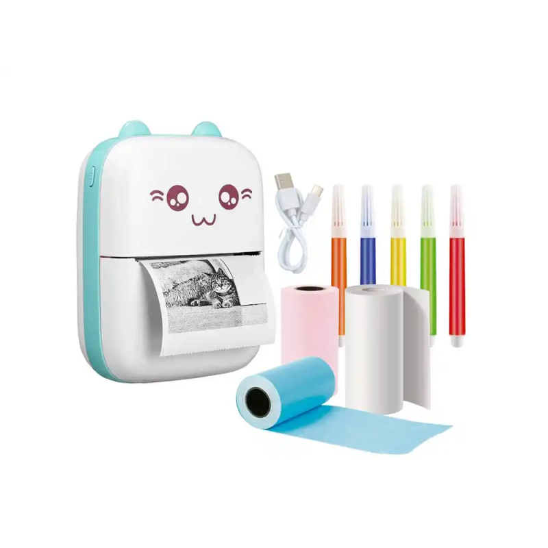 Mini impresora funny termica blue