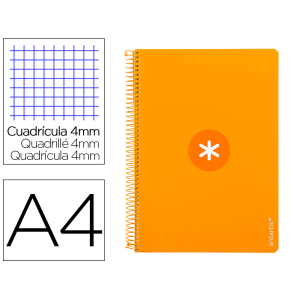 Cuaderno espiral a4...