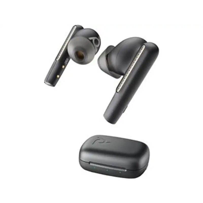 Auriculares poly voyager free 60 uc + estuche de carga basico inalambrico