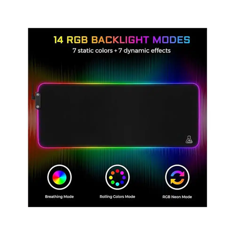 Alfombrilla para raton the g-lab xxl pad rubidium gaming 800x300x4mm