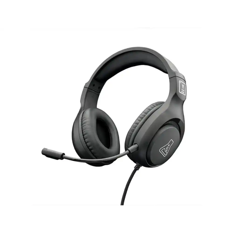 Auriculares gaming the g-lab korp-yttrium jack 3.5 mm negro