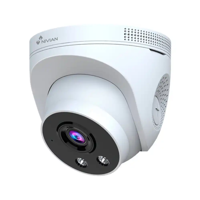 Camara nivian domo 2k 3mp wifi/ethernet blanca