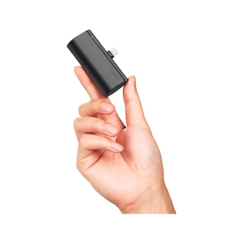 Powerbank mini veger 5000mah lightning leds de carga