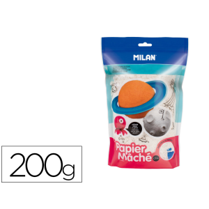 Papel mache milan blanco en...