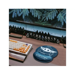 Alfombrilla para raton wondee gel ergonomica mandalorian grogu star wars