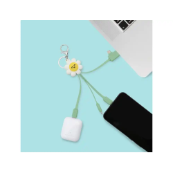 Cable de carga multiconector wondee mr. wonderful margarita 3 en 1