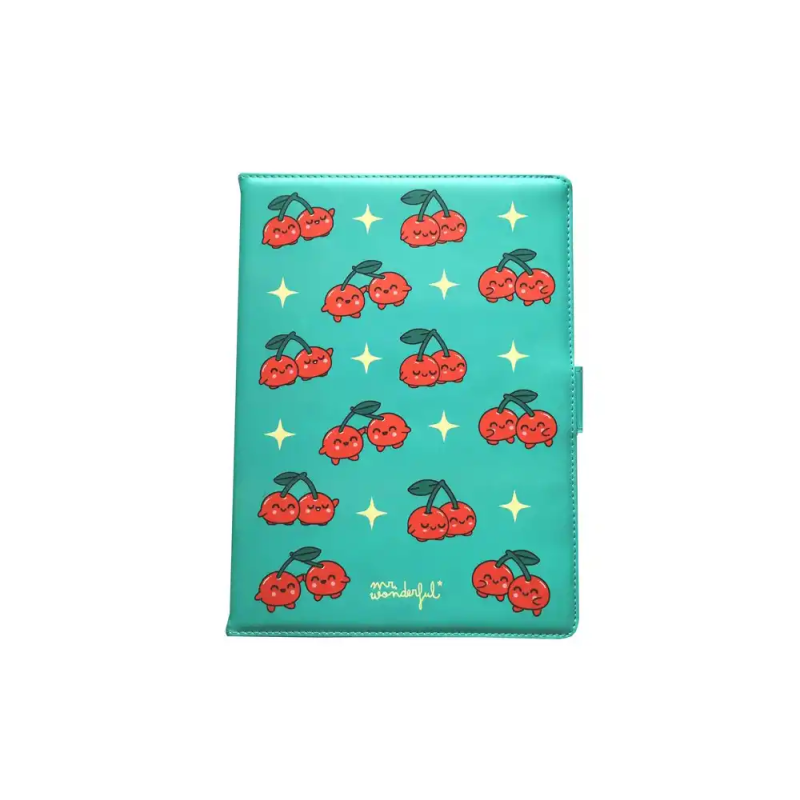Funda para tablet wondee mr.wonderful universal cerezas