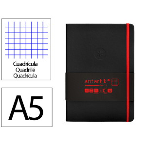 Cuaderno con gomilla...