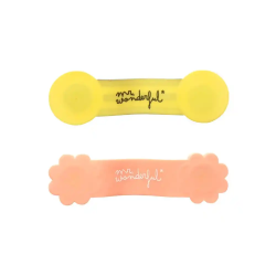 Organizadores de cable wondee mr. wonderful blossom pack de 2 unidades