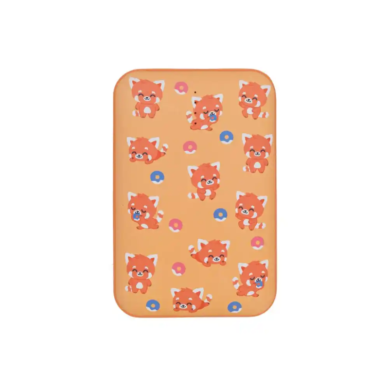 Bateria externa wondee mr. wonderful 10.000 mah panda rojo