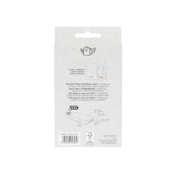 Bateria externa wondee mr. wonderful 10.000 mah panda rojo