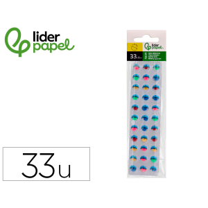 Ojo adhesivo liderpapel 10...
