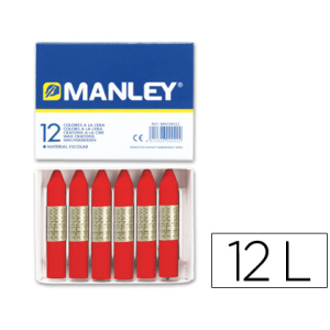 Lapices cera manley...