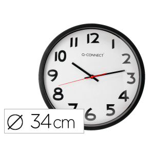 Reloj q-connect de pared...