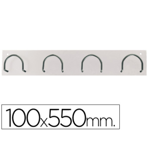 Perchero metalico 611 pared...