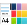 Cuaderno espiral liderpapel a4 witty tapa dura 80h 90gr rayado montessori 3,5mm colores surtidos
