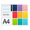 Cuaderno espiral liderpapel a4 witty tapa dura 80h 90gr rayado montessori 3,5mm colores surtidos