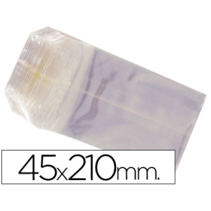 Bolsa celofan 45x210 mm...