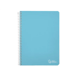 Cuaderno espiral liderpapel a4 witty tapa dura 80h 90gr rayado montessori 3,5mm colores surtidos