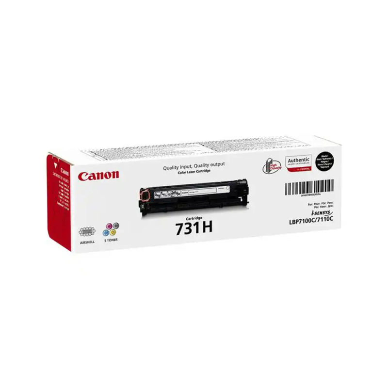 Toner canon 731hbk negro