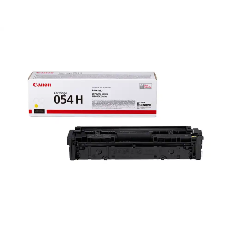 Toner canon crg054hy amarillo