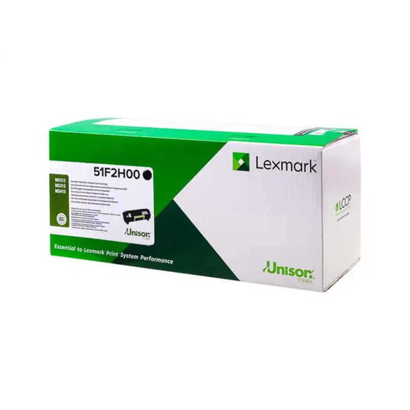 Toner lexmark 512he retornable negro