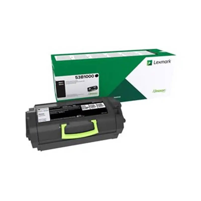 Toner lexmark 53b2000 retornable negro