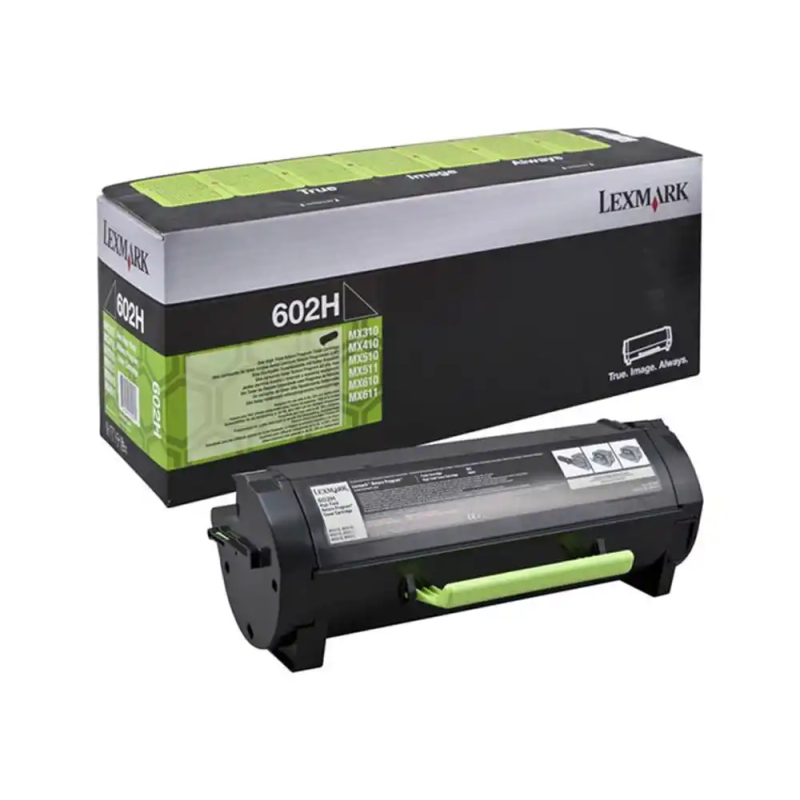Toner lexmark 602h retornable negro
