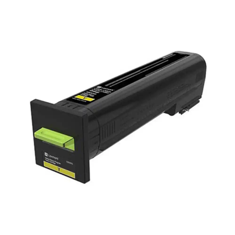 Toner lexmark 72k20y0 retornable amarillo