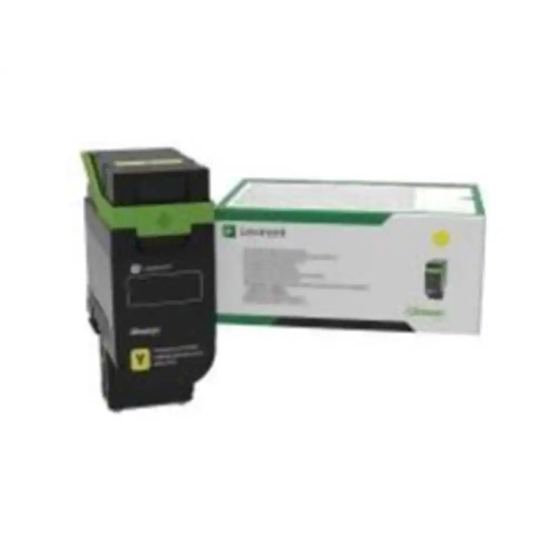 Toner lexmark 77l2hy0 retornable amarillo