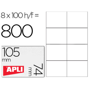 Etiqueta adhesiva apli 1279...