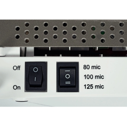 Plastificadora leitz ilam office din a3 con 2 rodillos hasta 125 mc color plata