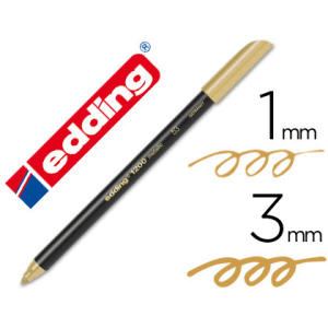 Rotulador edding punta...