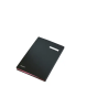 Portafirmas esselte tapa carton forrado fuelle con 10 separadores color negro 240x16x340 mm