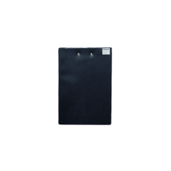 Portanotas maul din a5 carton plastificado pvc con pinza color negro