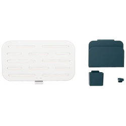 Organizador escritorio leitz ergo anclaje con soporte para portatil 420x250 mm