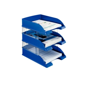 Bandeja sobremesa leitz plus jumbo opaca color negro 257x357x103 mm