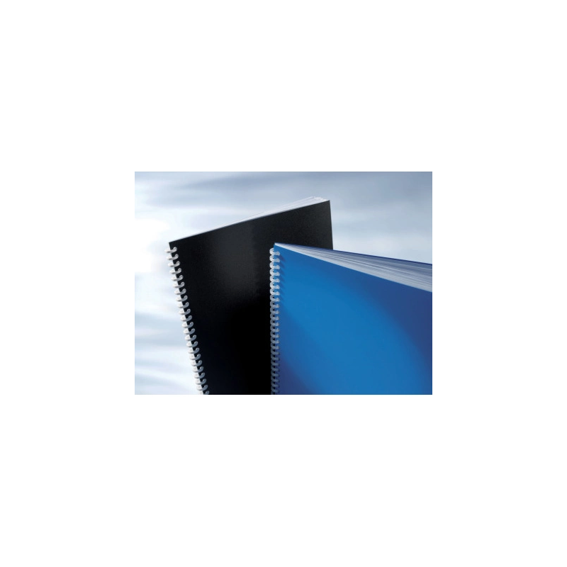 Tapa encuadernacion gbc pvc opaco din a4 180 mc color negro paquete de 100 unidades