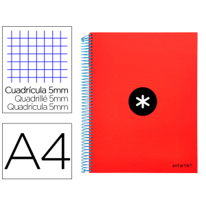 Cuaderno espiral a4 micro...