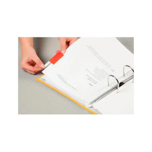 Indice adhesivo esselte plastico longitud 20 cm pack 5 unidades colores surtidos