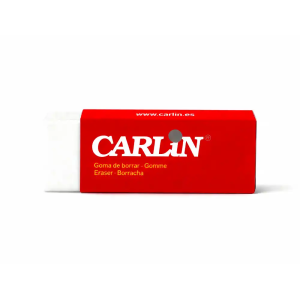 Goma de borrar carlin plastica escolar y oficina