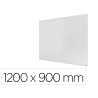 Pizarra blanca nobo infinity sin marco acero lacado magnetico 1200x900 mm