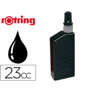 Tinta china rotring negra...