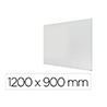 Pizarra blanca nobo infinity sin marco acero lacado magnetico 1200x900 mm