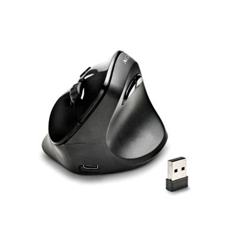 Raton ngs evo moksha inalambrico optico 800/1200/1800/2400 dpi ergonomico vertical color