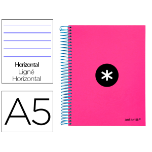 Cuaderno espiral a5 micro...